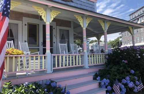 Oak Bluffs Cottage | Gingerbread cottage with stunning Oak Bluffs Harbor View