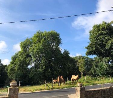 Saint-Setiers Apartment | Gite équestre, belle maison ancienne en pierre