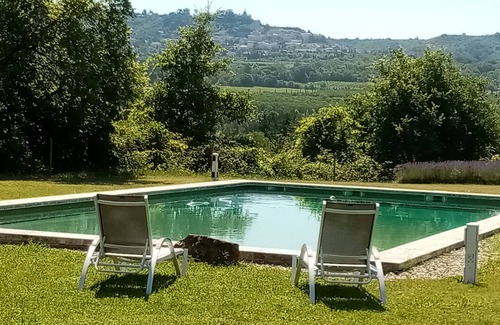 Lacoste House | Gite de Charme 2 Pers en Luberon, Calme, vue Panoramique, Piscine , Cheminée