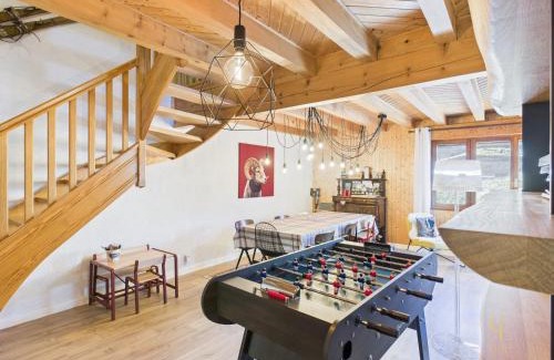 La Bresse House | ⁂ GITE LE PRES AU CERF [CLEDICIHOME] 2 steps from the LISPACH resort/PRIVATE toboggan run! SNOWSHOE DEPARTURE ⁂