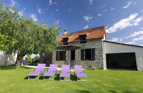 Labesserette Cottage | Gite with private interior pool headed at 30 degrees