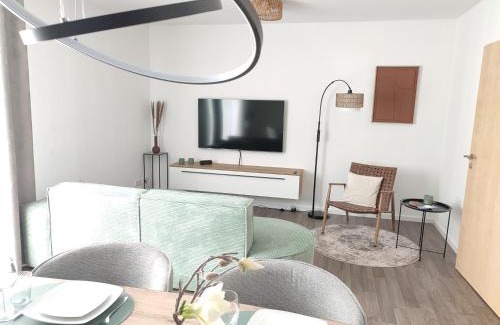 Fohren House | Glückshälfte - Moderne Haushälfte mit XXL-Parkplatz, Bike-Storage & Garten nahe Trier