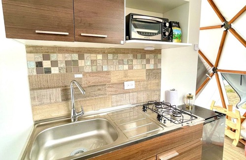 Guatavita Cabin | Glamping Spa con vista embalse de Tominé