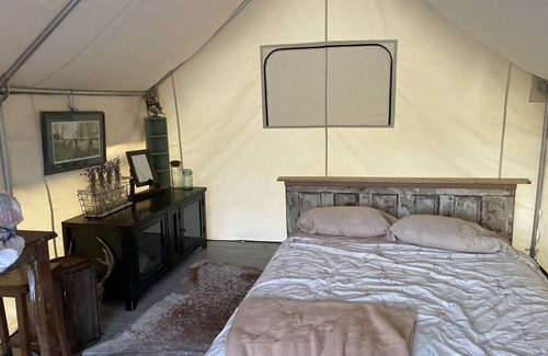 Joseph RV Rental | Glamping Tent on the Evans Farm near Joseph, Oregon