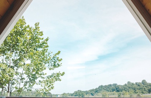 Kipling RV Rental | Glamplyfe Nature Experience: A-Frames on Lakefront L14