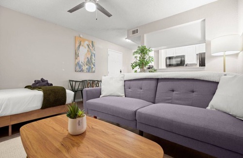 Skyview Apartment | Glowing Green Studio - Great for ACL, F1, and DTX