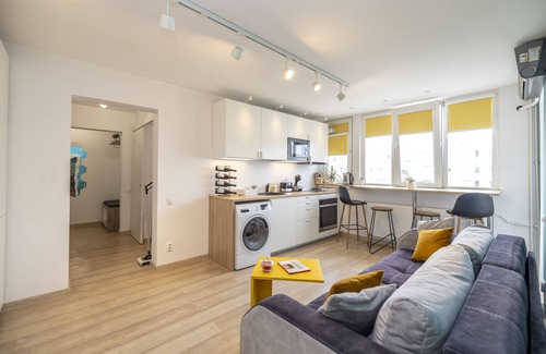 Sector 3 Apartment | Good Vibes Apart, Queen Bed in Bucharest, Central, Dristor District