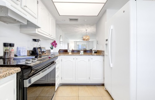 Port Canaveral Condo | Gorgeous Cocoa Beach Getaway w/Pool, Tennis & Steps from the Pier!