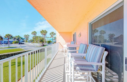 Port Canaveral Condo | Gorgeous Cocoa Beach Getaway w/Pool, Tennis & Steps from the Pier!