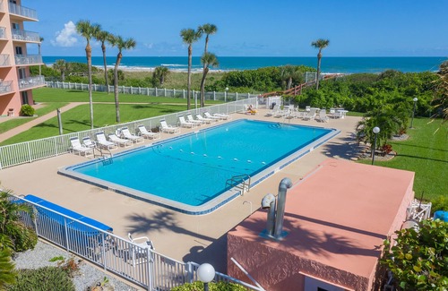 Port Canaveral Condo | Gorgeous Cocoa Beach Getaway w/Pool, Tennis & Steps from the Pier!