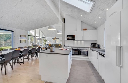 Houstrup House | Gorgeous home in Nørre Nebel with sauna