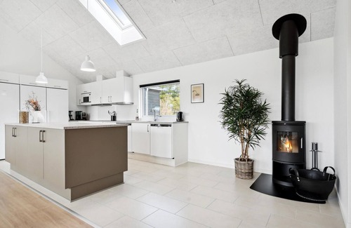 Houstrup House | Gorgeous home in Nørre Nebel with sauna