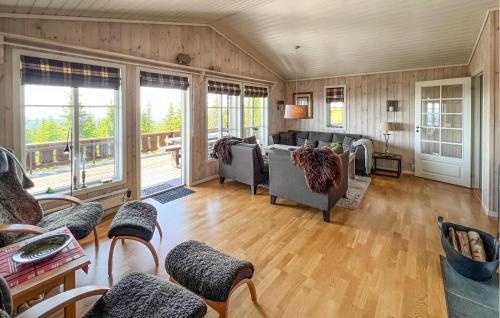Ringsaker House | Gorgeous Home In Sjusjøen With Sauna
