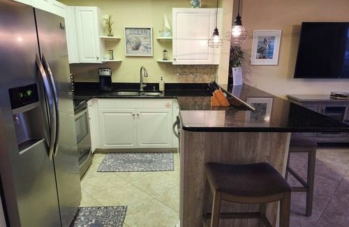 Fort Walton Beach Condo | GORGEOUS Updated Destin West Gulf 403! Closest to beach-FREE BEACH CHAIR SET-UP!