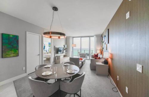 Hollywood South Central Beach Apartment | Gorgeous Views Await in Your Beachfront Condo