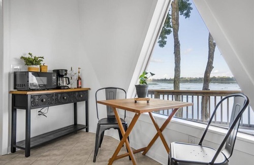 Moncks Corner House | Gorgeous Water Front Geodesic Dome with Your own Private Boat Ramp and Dock!