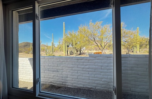 Tucson Estates House | Gorgeously updated casita on beautiful, gated, desert horse property.