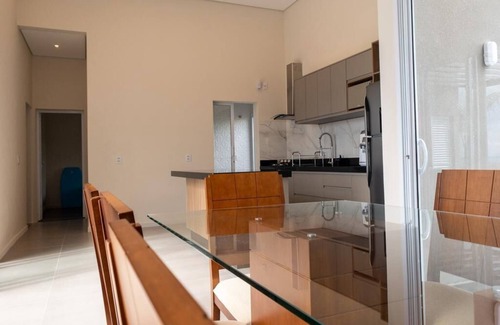 Paranapanema Cottage | Graciosa House - Swimming Pool with Reservoir View - Riviera XIII