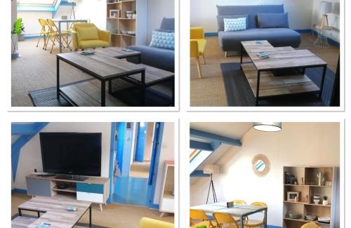 Saint-Brieuc Apartment | Grand et Charmant 3 pièces Breton Saint Brieuc Centre