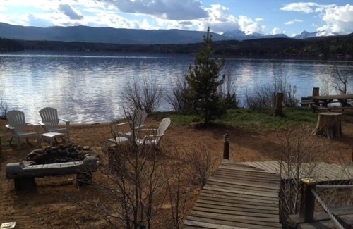 Grand County House | Grand Lake Lakefront Cabin-Private Beach, Pet & Kid Friendly!