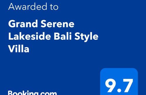 Putrajaya Villa | Grand Serene Lakeside Bali Style Villa