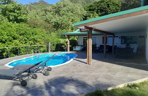 Teavaro House | Grande Maison Avec vue mer et Piscine, à Moorea Polynésie Française