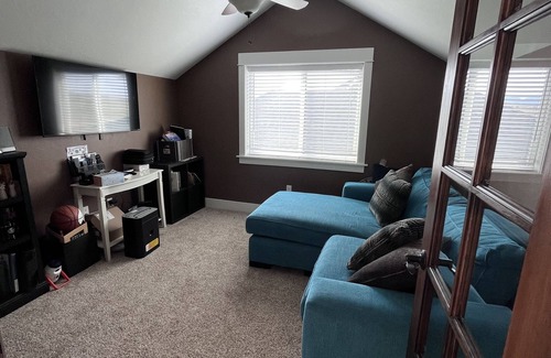 Sheridan House | Great house for families - basketball court and fire pit.