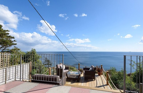Downderry House | Great retreat for two with superb sea views.
