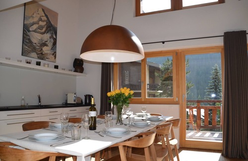Grimentz Apartment | Grimentz - Fabulously Located - Beautiful 5 bedroom Luxury Duplex Apartment