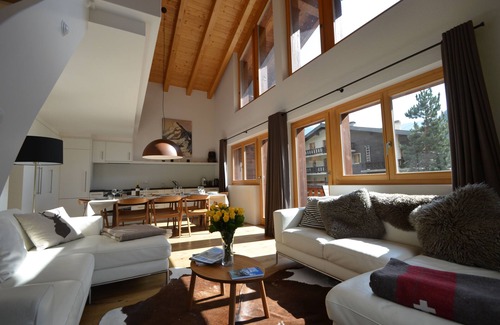 Grimentz Apartment | Grimentz - Fabulously Located - Beautiful 5 bedroom Luxury Duplex Apartment
