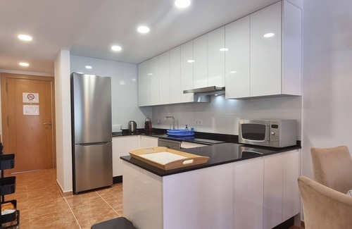 Vera Beach Apartment | Ground floor apartment with garden and private pool, 50 m from the beach, WIFI