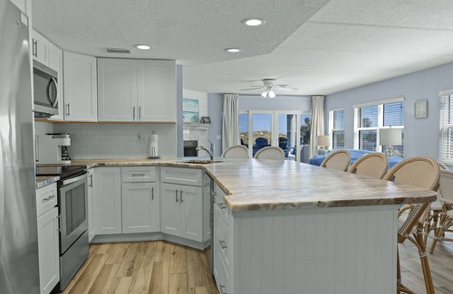 St. Augustine Beach Condo | Ground Floor Oceanfront Condo With Beach Access At Your Back Door!