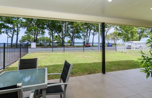 Bongaree Apartment | Ground Floor Unit with Spectacular Waterfront Views