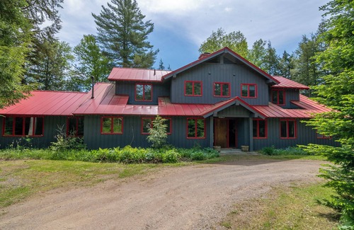 Saranac Lake House | Grouse House at Grouse Cove, Authentic Adirondack on Upper Saranac Lake