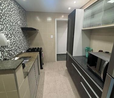 Asturias Apartment | Guarujá, Asturias, on the beach