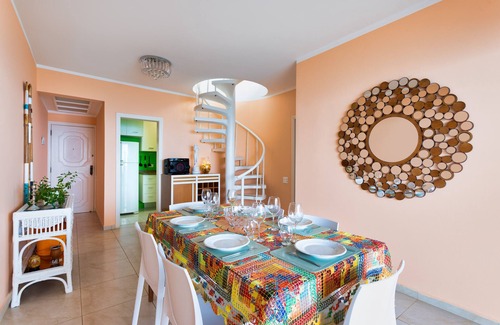 Loteamento Joao Batista Juliao Condo | Guaruja Cobertura com vista o mare and private swimming pool