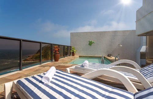 Loteamento Joao Batista Juliao Condo | Guaruja Cobertura com vista o mare and private swimming pool