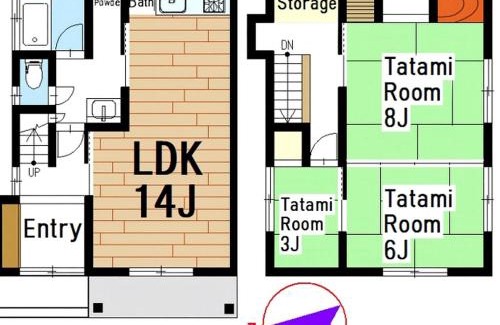 Toyama Apartment | Guesthouse KEN