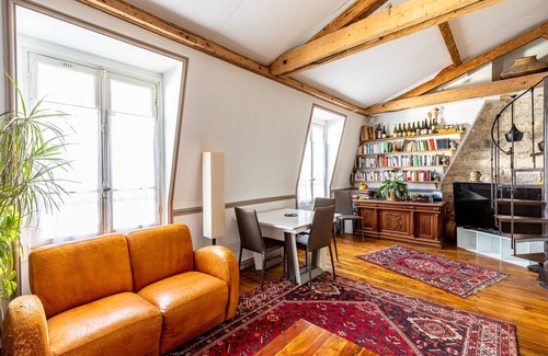 Jardin des plantes Apartment | GuestReady - Charming apartment with mezzanine