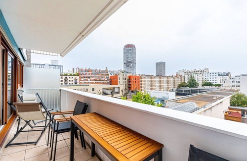Asiatique Apartment | GuestReady - Parisian charm in Place d'Italie
