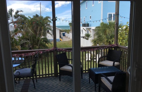 Bradenton Beach House | Gulf-views inside home, Pool, duplex, SUP+Kayak+Firepit+Patio+Crows Nest+Grill