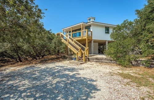 Sea Palm Village House | Gulf Views. Steps to beach and pool. Pets ok. Beautiful, lush property.