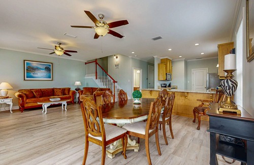 Audubon Place House | Gulfview duplex with panoramic views, large balcony, and internet