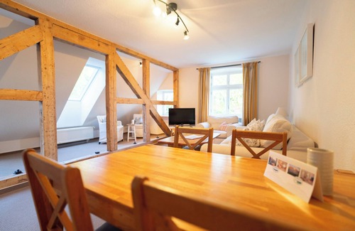 Garz/Rugen Apartment | Gutshaus Zicker, apartment no. 15 - unique location with fireplace and WLAN