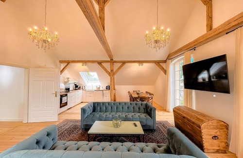 Liepe Apartment | Gutshof Liepe - 8 Pers. Ferienwohnung