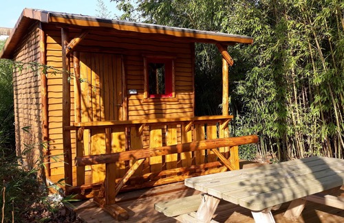 Barbentane Ski Chalet | Gypsy caravan for rent in Provence