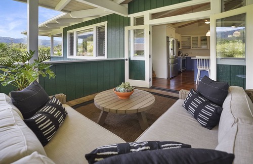 Hanalei House | Hale Ka Mahina, walk to Hanalei Bay & town. TVNC-1115