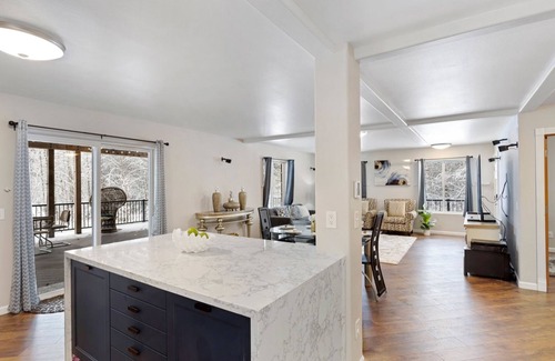 Echo Lake House | Half duplex with large deck, office, and master ensuite