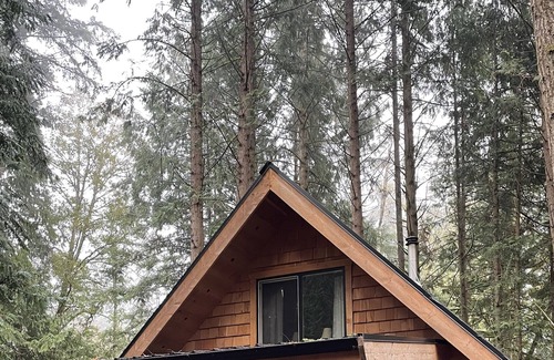 Regional District of Nanaimo Cabin | Hand built, pet friendly & nestled in the woods.