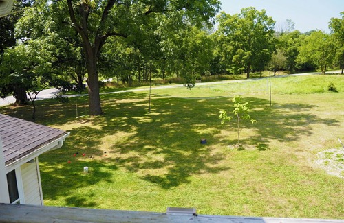 La Porte House | Harbor Country Farmhouse w/games, fire-pit, volleyball, badminton and more